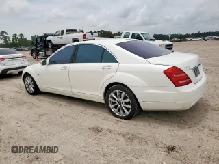 2012 Mercedes-Benz S 550 with VIN WDDNG9EB8CA485329, listed as a Copart auction lot 58992065 with 148,489 mi miles and Salvage title. Bid and sale history available at DreamBid. Image 2.
