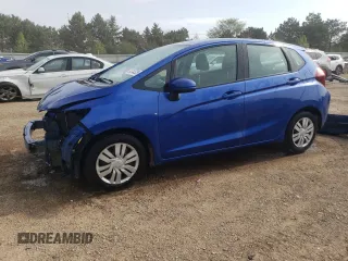 2015 Honda Fit LX z VIN 3HGGK5H57FM725785, wystawiony jako Copart lot #54344325 z przebiegiem 76 849 mil mil oraz Szkoda całkowita • Salvage title. Historia ofert i sprzedaży dostępna na DreamBid. Obrazek 1.