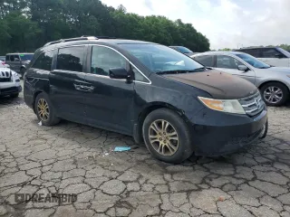 2012 Honda Odyssey EX-L with VIN 5FNRL5H63CB025470, listed as a Copart auction lot 55162605 with 189,826 mi miles and Clean Title. Bid and sale history available at carsss.com. Image 4.