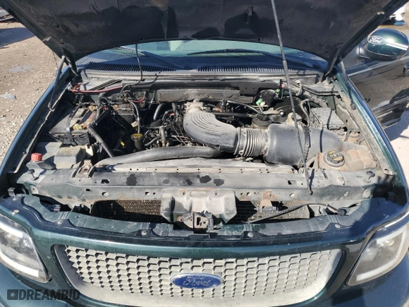 2001 Ford F-150 SuperCrew XLT with VIN 1FTRW08L61KA05388, listed as a Copart auction lot 45668035 with 0 mi miles and Salvage Title. Bid and sale history available at carsss.com. Image 11.