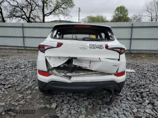 2018 Hyundai Tucson SEL with VIN KM8J3CA42JU737690, listed as a Copart auction lot 52024485 with 0 mi miles and Non Repairable. Bid and sale history available at carsss.com. Image 6.