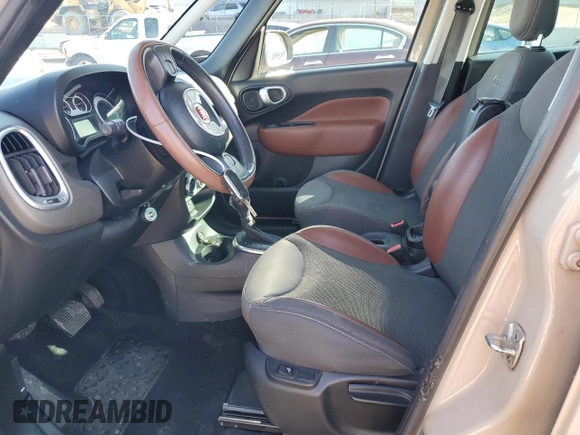 2014 FIAT 500L Trekking with VIN ZFBCFADH2EZ029457, listed as a Copart auction lot 83823804 with 97,151 mi miles and Salvage Title. Bid and sale history available at carsss.com. Image 7.