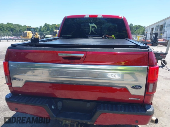 2018 Ford F-150 XL with VIN 1FTEW1EG7JFE58035, listed as a IAAI auction lot 42564558 with 122,577 mi miles and . Bid and sale history available at DreamBid. Image 17.