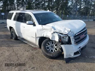 2020 GMC Yukon SLT with VIN 1GKS2BKC5LR213472, listed as a IAAI auction lot 41385513 with 1 mi miles. Bid and sale history available at carsss.com. Image 1.