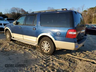 2009 Ford Expedition EL Eddie Bauer with VIN 1FMFK18539EB10658, listed as a Copart auction lot 81851124 with 204,734 mi miles and Clean Title. Bid and sale history available at carsss.com. Image 2.