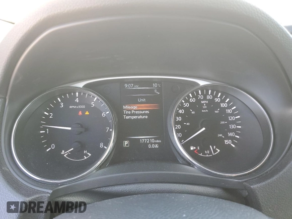 2016 Nissan Rogue SL with VIN 5N1AT2MV7GC779415, listed as a Copart auction lot 46670935 with 177,210 mi miles and Salvage Title. Bid and sale history available at DreamBid. Image 9.