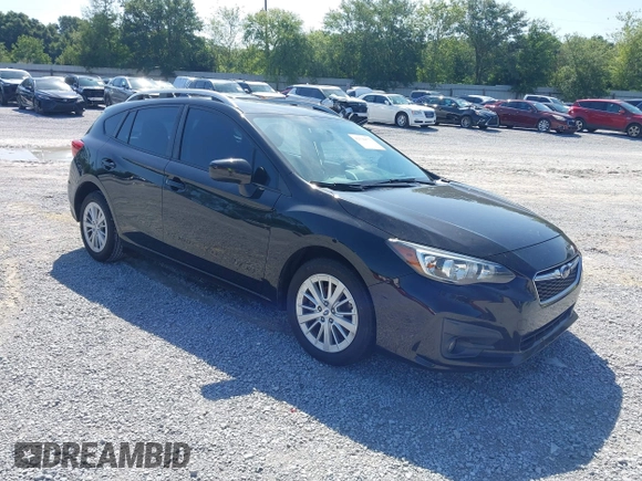 2017 Subaru Impreza Premium with VIN 4S3GTAD63H3722339, listed as a IAAI auction lot 42530573 with 120,114 mi miles and . Bid and sale history available at DreamBid. Image 1.