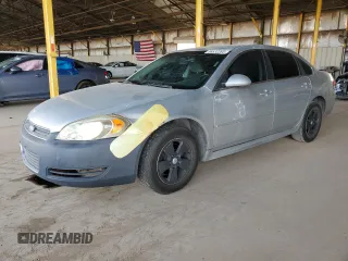 2011 Chevrolet Impala LT Fleet z VIN 2G1WG5EK5B1124004, wystawiony jako Copart lot #58532285 z przebiegiem 203 772 mil mil oraz Szkoda całkowita • Salvage title. Historia ofert i sprzedaży dostępna na DreamBid. Obrazek 1.