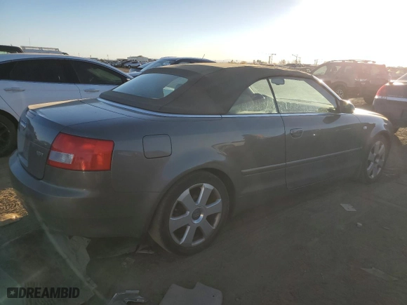 2006 Audi A4 1.8T with VIN WAUAC48H86K006667, listed as a Copart auction lot 77499524 with 102,190 mi miles and Salvage Title. Bid and sale history available at carsss.com. Image 3.
