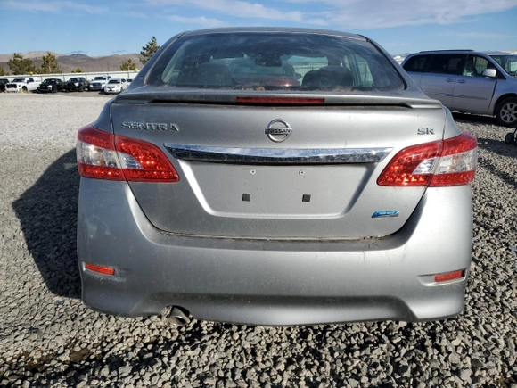 2014 Nissan Sentra SV with VIN 3N1AB7AP0EY292915, listed as a Copart auction lot 46246165 with 146,763 mi miles and Salvage Title. Bid and sale history available at carsss.com. Image 6.