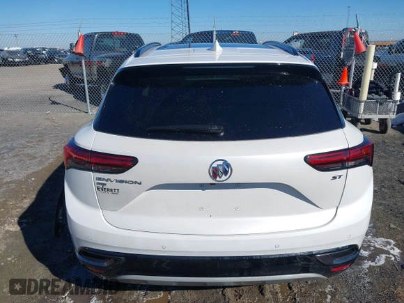 2023 Buick Envision Essence with VIN LRBFZPR40PD195596, listed as a IAAI auction lot 41613206 with 15,597 mi miles. Bid and sale history available at carsss.com. Image 16.