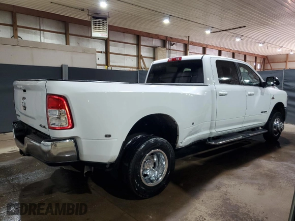 2022 Ram 3500 Big Horn with VIN 3C63RRHL5NG302769, listed as a Copart auction lot 74426614 with 48,549 mi miles and Clean Title. Bid and sale history available at carsss.com. Image 3.