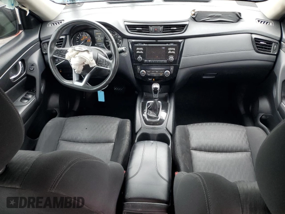 2017 Nissan Rogue SV with VIN KNMAT2MT5HP521410, listed as a Copart auction lot 56357785 with 150,734 mi miles and Salvage title. Bid and sale history available at DreamBid. Image 8.