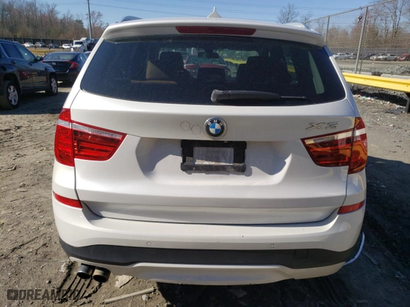2015 BMW X3 xDrive28i with VIN 5UXWX9C50F0D60509, listed as a Copart auction lot 48664715 with 114,973 mi miles and Salvage Title. Bid and sale history available at carsss.com. Image 6.