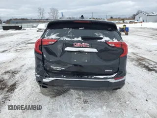 2018 GMC Terrain SLT with VIN 3GKALVEX3JL217694, listed as a Copart auction lot 87689185 with 76,081 mi miles and Salvage Title. Bid and sale history available at carsss.com. Image 6.