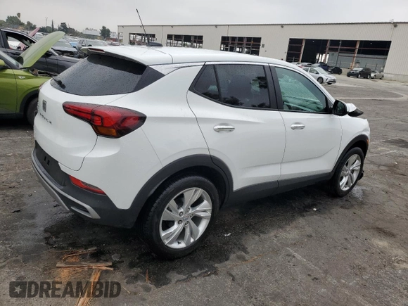 2024 Buick Encore GX Preferred with VIN KL4AMBS26RB147065, listed as a Copart auction lot 55319985 with 14,614 mi miles and Clean title. Bid and sale history available at DreamBid. Image 3.
