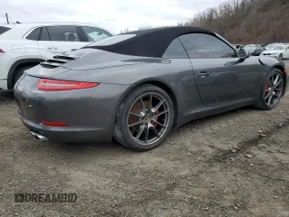 2016 Porsche 911 Carrera with VIN WP0CA2A91GS141127, listed as a Copart auction lot 41455595 with Not Provided miles and Non Repairable. Bid and sale history available at carsss.com. Image 3.