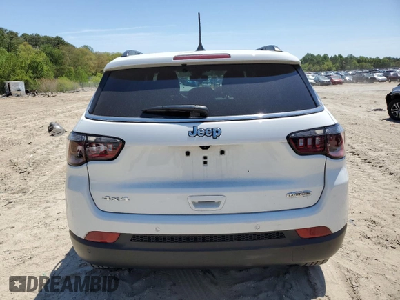 2024 Jeep Compass Latitude Lux with VIN 3C4NJDFN5RT584618, listed as a Copart auction lot 55033565 with 8,745 mi miles and Salvage title. Bid and sale history available at DreamBid. Image 6.