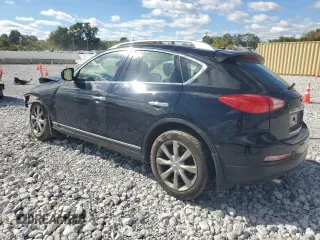2012 Infiniti EX Journey with VIN JN1AJ0HRXCM452056, listed as a Copart auction lot 75519524 with 92,030 mi miles and Salvage Title. Bid and sale history available at carsss.com. Image 2.