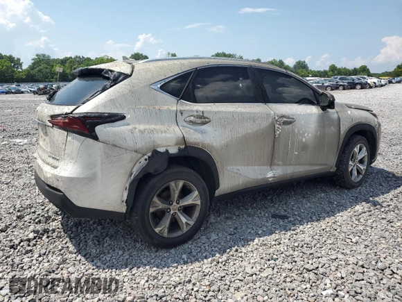 2017 Lexus NX 200t with VIN JTJBARBZ0H2114258, listed as a Copart auction lot 60639435 with 101,572 mi miles and Salvage title. Bid and sale history available at DreamBid. Image 3.