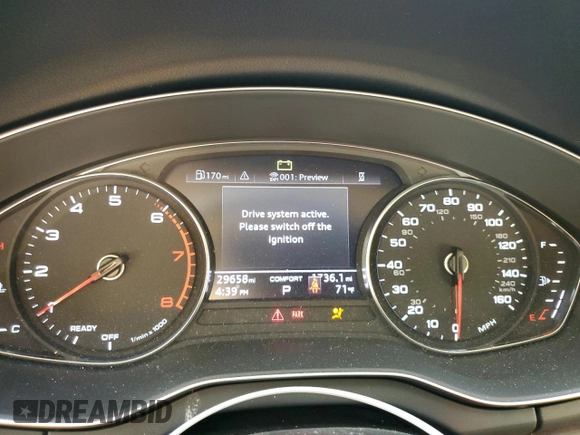 2022 Audi Q5 Premium with VIN WA1ABAFY5N2091340, listed as a Copart auction lot 81813484 with 29,658 mi miles and Salvage title. Bid and sale history available at DreamBid. Image 9.