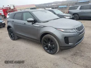 2020 Land Rover Range Rover Evoque SE with VIN SALZP2FX2LH018985, listed as a IAAI auction lot 41836222 with 48,434 mi miles. Bid and sale history available at carsss.com. Image 1.