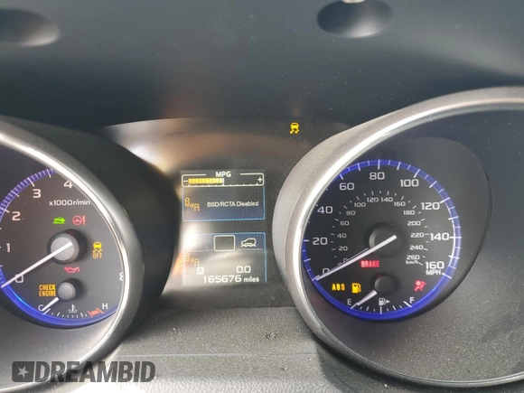 2017 Subaru Outback Limited with VIN 4S4BSEKC1H3260999, listed as a Copart auction lot 45914545 with 165,676 mi miles and Salvage title. Bid and sale history available at DreamBid. Image 9.