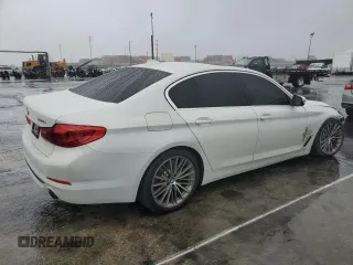 2020 BMW 5 Series 530e with VIN WBAJA9C07LCD36054, listed as a Copart auction lot 44635065 with 59,512 mi miles and Salvage Title. Bid and sale history available at DreamBid. Image 3.