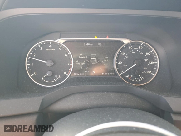 2023 Nissan Pathfinder S with VIN 5N1DR3AC9PC250102, listed as a Copart auction lot 76678834 with 30,525 mi miles and Salvage title. Bid and sale history available at DreamBid. Image 9.