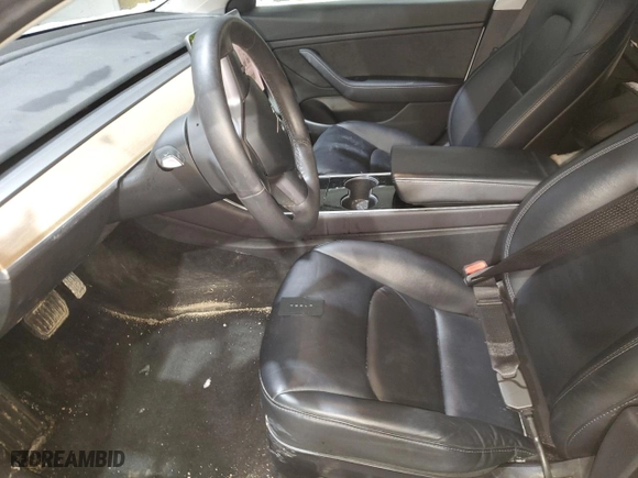 2019 Tesla Model 3 Mid Range with VIN 5YJ3E1EA5KF484449, listed as a Copart auction lot 45205375 with 80,680 mi miles and Salvage Title. Bid and sale history available at carsss.com. Image 7.
