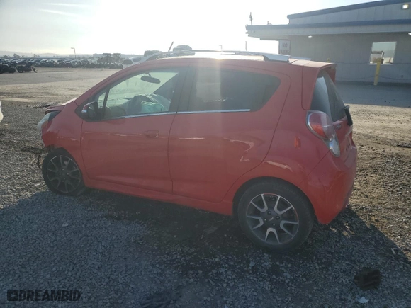 2015 Chevrolet Spark LT with VIN KL8CF6S96FC718047, listed as a Copart auction lot 46292005 with 0 mi miles and Salvage Title. Bid and sale history available at carsss.com. Image 2.