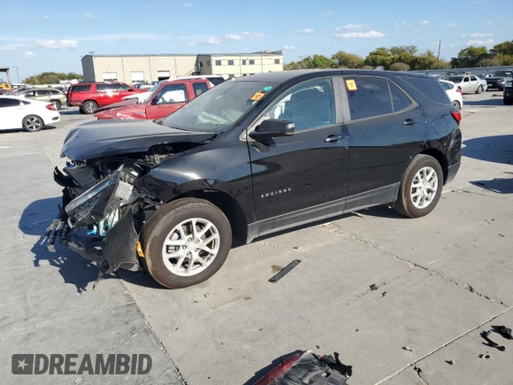 2024 Chevrolet Equinox LS with VIN 3GNAX5EG5RL290746, listed as a Copart auction lot 78377434 with 0 mi miles and Clean Title. Bid and sale history available at carsss.com. Image 1.