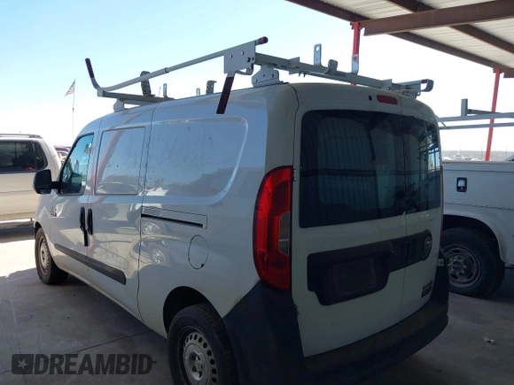 2020 Ram ProMaster City Cargo Van Tradesman with VIN ZFBHRFAB0L6P71820, listed as a IAAI auction lot 41737163 with 74,688 mi miles. Bid and sale history available at carsss.com. Image 3.