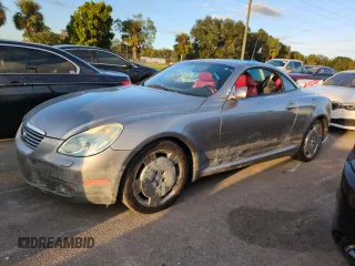 2002 Lexus SC with VIN JTHFN48Y520020257, listed as a Copart auction lot 75769604 with Not Provided miles and Salvage Title. Bid and sale history available at carsss.com. Image 1.
