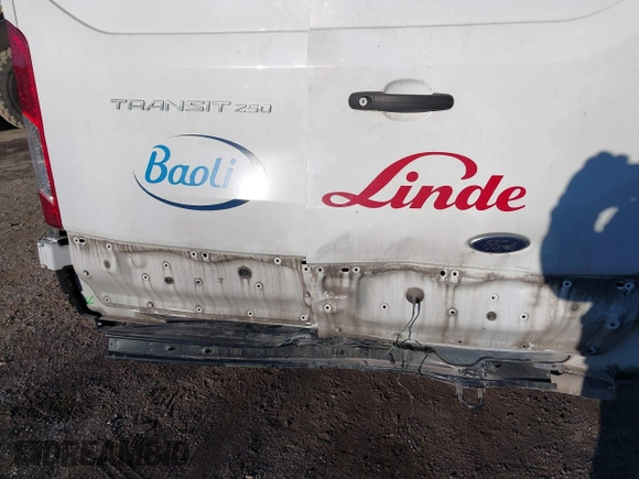2021 Ford Transit Cargo with VIN 1FTBR1C82MKA66713, listed as a IAAI auction lot 41479187 with 50,415 mi miles and . Bid and sale history available at DreamBid. Image 6.