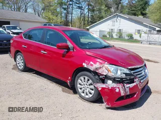 2014 Nissan Sentra S with VIN 3N1AB7AP0EL683916, listed as a IAAI auction lot 42091797 with 117,550 mi miles and . Bid and sale history available at DreamBid. Image 1.