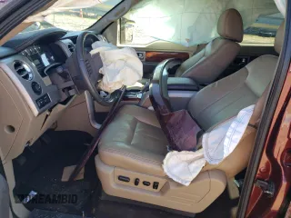 2010 Ford F-150 XL with VIN 1FTFW1EV2AFD23516, listed as a Copart auction lot 49444205 with 179,959 mi miles and Salvage Title. Bid and sale history available at carsss.com. Image 7.