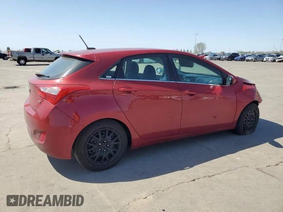 2016 Hyundai Elantra GT with VIN KMHD35LH5GU319206, listed as a Copart auction lot 52622555 with 167,649 mi miles and Salvage Title. Bid and sale history available at carsss.com. Image 3.
