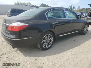 2011 Hyundai Genesis with VIN KMHGC4DF3BU140966, listed as a Copart auction lot 50031075 with 159,260 mi miles and Clean Title. Bid and sale history available at carsss.com. Image 3.