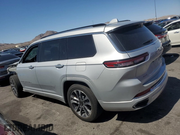 2021 Jeep Grand Cherokee Overland with VIN 1C4RJKDG8M8115783, listed as a Copart auction lot 61402645 with 55,387 mi miles and Salvage title. Bid and sale history available at DreamBid. Image 2.