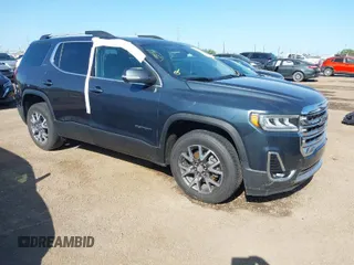 2020 GMC Acadia SLT with VIN 1GKKNMLS0LZ209421, listed as a IAAI auction lot 41990786 with 41,989 mi miles and . Bid and sale history available at carsss.com. Image 1.