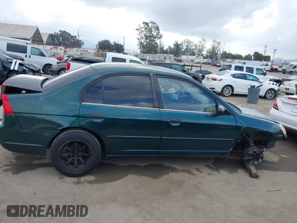 2001 Honda Civic LX with VIN JHMES16571S002955, listed as a IAAI auction lot 42128296 with 223,009 mi miles and . Bid and sale history available at DreamBid. Image 14.