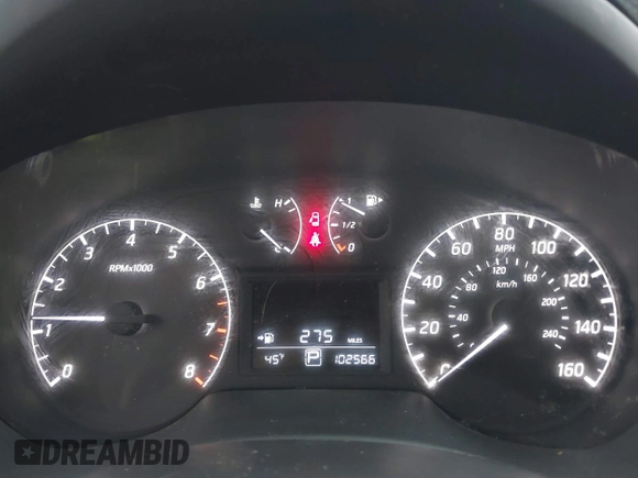 2016 Nissan Sentra SV with VIN 3N1AB7AP5GY252767, listed as a IAAI auction lot 41452097 with 102,566 mi miles and . Bid and sale history available at DreamBid. Image 7.