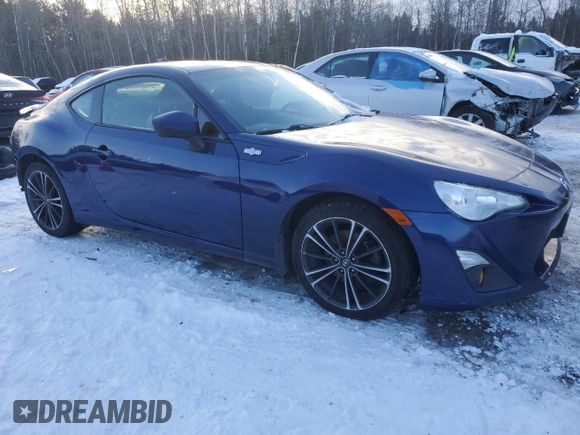 2016 Scion FR-S with VIN JF1ZNAA17G9701068, listed as a Copart auction lot 86732454 with 0 mi miles and Salvage Title. Bid and sale history available at carsss.com. Image 4.