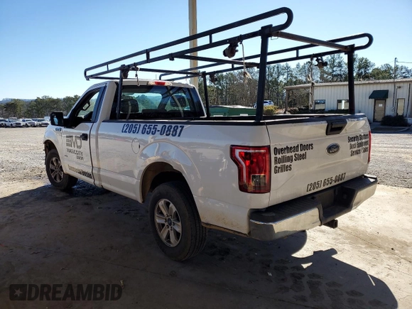 2016 Ford F-150 XL with VIN 1FTMF1CP0GKD36633, listed as a Copart auction lot 88722485 with 245,180 mi miles and Salvage Title. Bid and sale history available at carsss.com. Image 2.