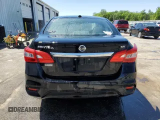 2019 Nissan Sentra SV with VIN 3N1AB7AP7KL626981, listed as a Copart auction lot 52803815 with 111,703 mi miles and Salvage Title. Bid and sale history available at DreamBid. Image 6.