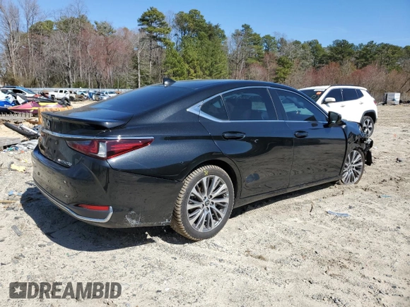2021 Lexus ES 250 z VIN 58AD11D19MU003859, wystawiony jako Copart lot #49543395 z przebiegiem 102 968 mil mil oraz Szkoda całkowita • Salvage title. Historia ofert i sprzedaży dostępna na DreamBid. Obrazek 3.