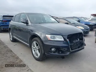 2017 Audi Q5 Premium Plus with VIN WA1L2AFP2HA075008, listed as a IAAI auction lot 41681398 with 92,355 mi miles. Bid and sale history available at carsss.com. Image 1.