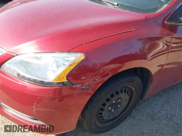 2015 Nissan Sentra SV with VIN 3N1AB7AP7FL656083, listed as a IAAI auction lot 41994026 with 114,913 mi miles and . Bid and sale history available at DreamBid. Image 6.