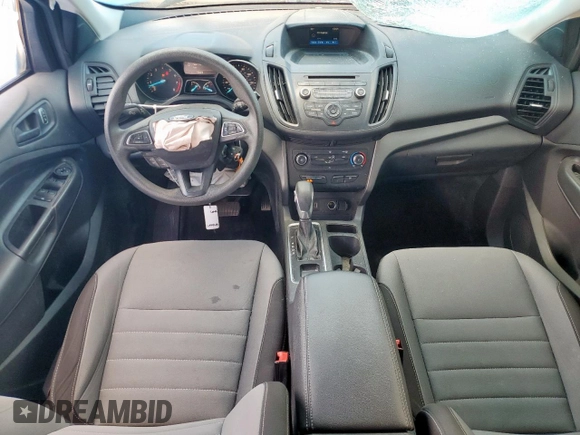 2018 Ford Escape S with VIN 1FMCU0F72JUB42488, listed as a Copart auction lot 63641845 with 80,184 mi miles and Salvage title. Bid and sale history available at DreamBid. Image 8.
